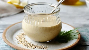 Ahorn-Dijon-Tahini-Dressing