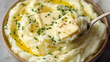 Cremige Knoblauchkartoffeln