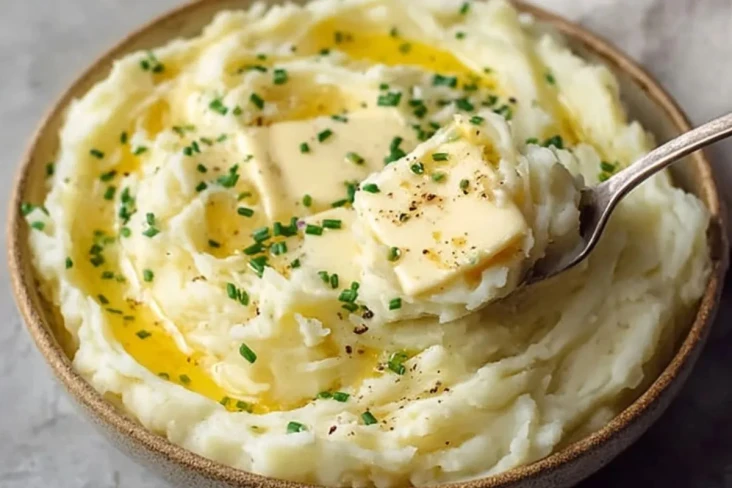 Cremige Knoblauchkartoffeln