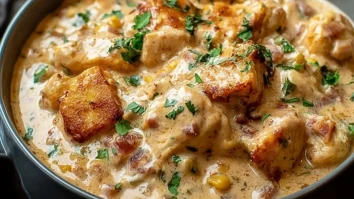 Cremiges Ranch-Hähnchen aus dem Crockpot