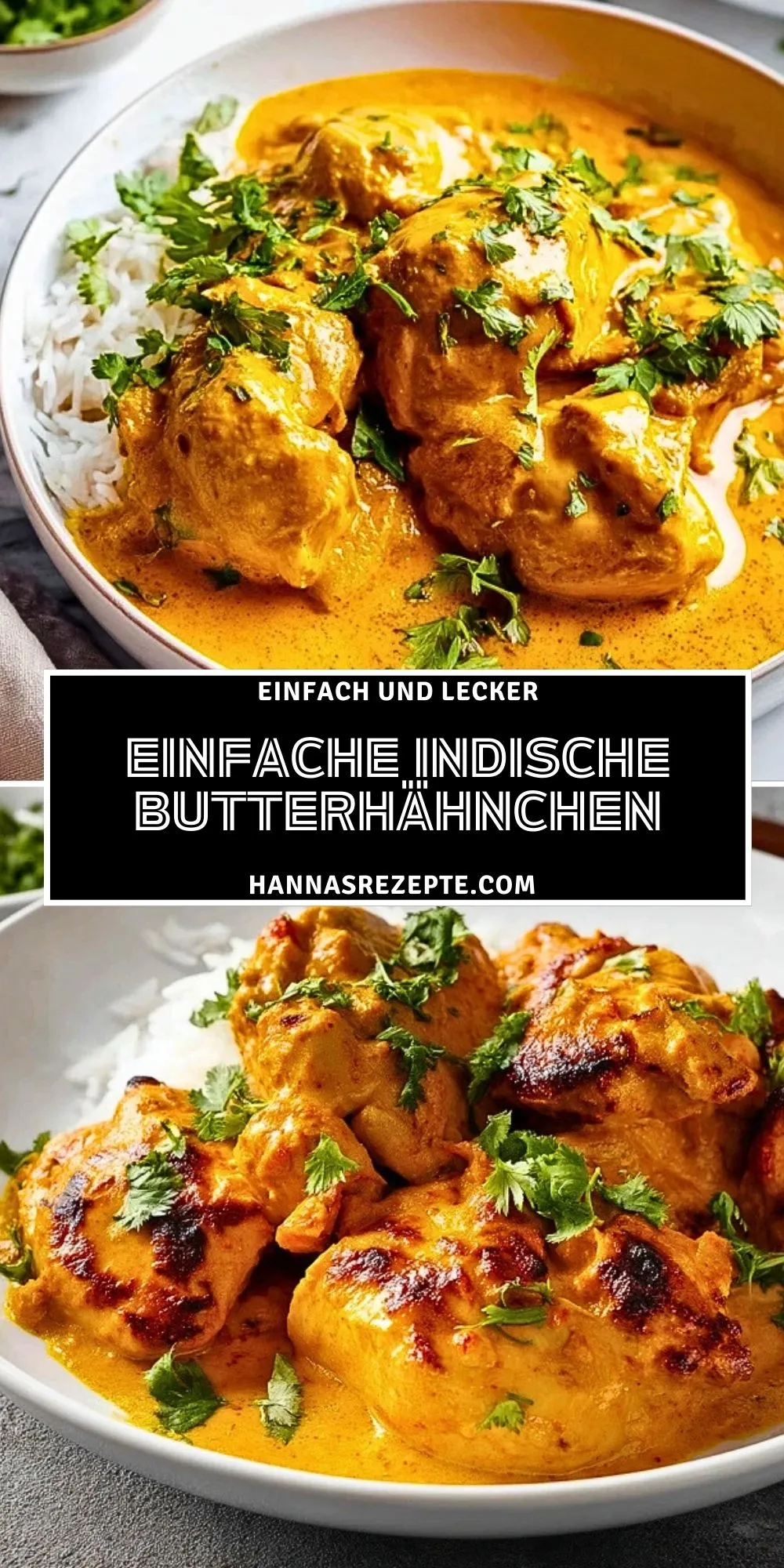 Einfaches Indisches Butterhähnchen