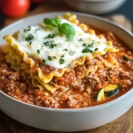 Einfache Proteinreiche Lasagnasuppe