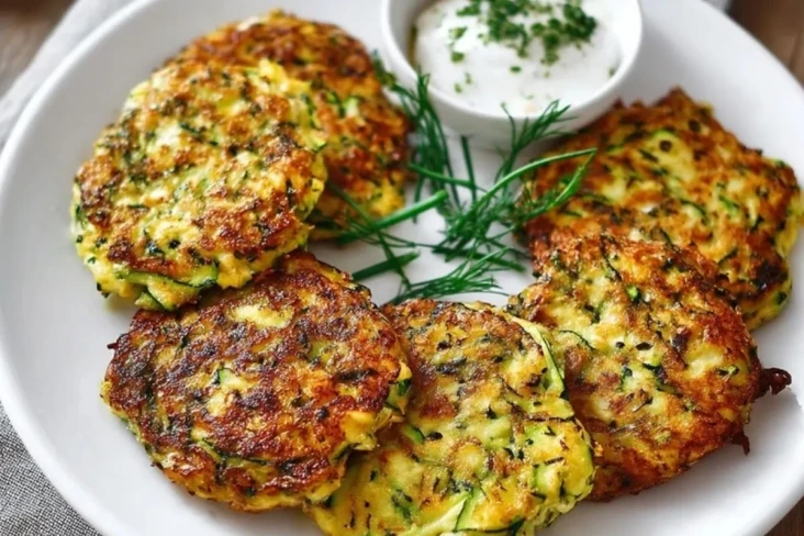 Gesunde Zucchini-Puffer