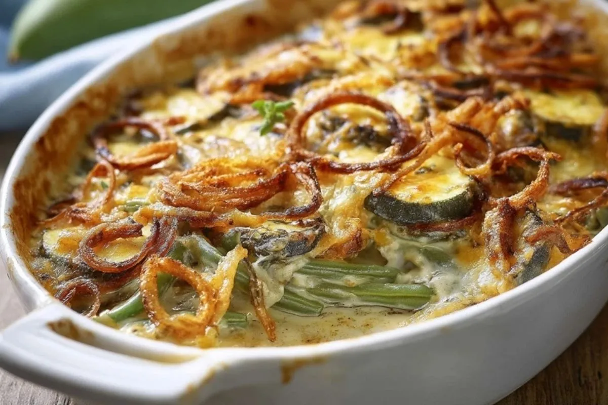 Grüne-Bohnen-Auflauf