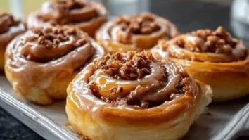 Hausgemachte Zimtschnecken