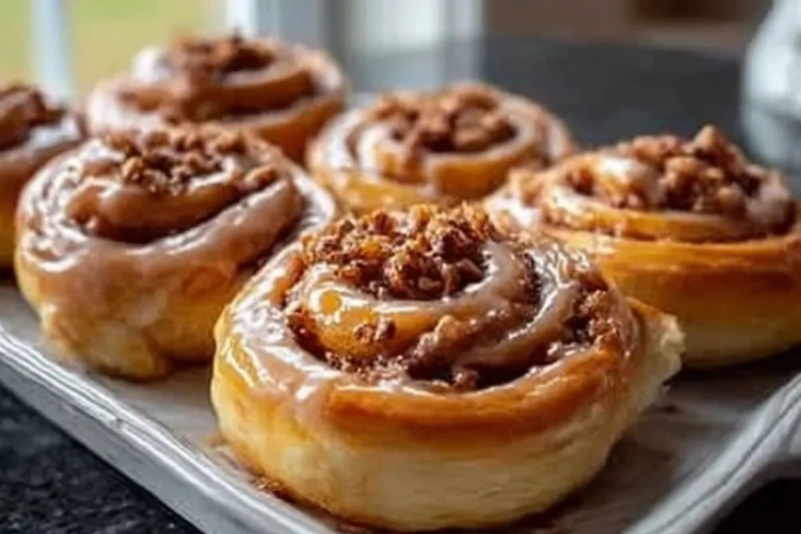 Hausgemachte Zimtschnecken