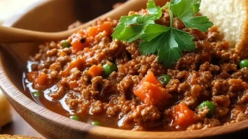 Herzhafter Hackfleisch-Eintopf