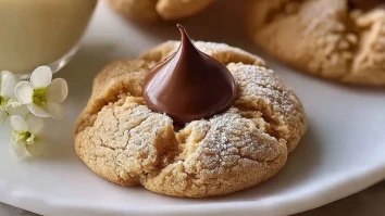 Himmlische Erdnussbutterblütenkekse