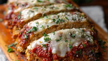 Parmesan-Hähnchen-Hackbraten