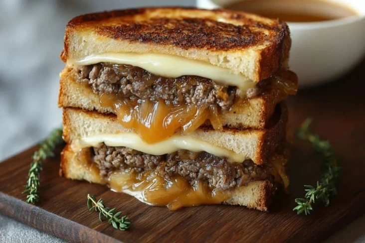 Patty Melts mit Geheimsoße