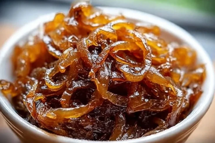 Perfekt karamellisierte Zwiebeln