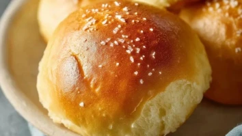 Schnelle Jumbo Brötchen