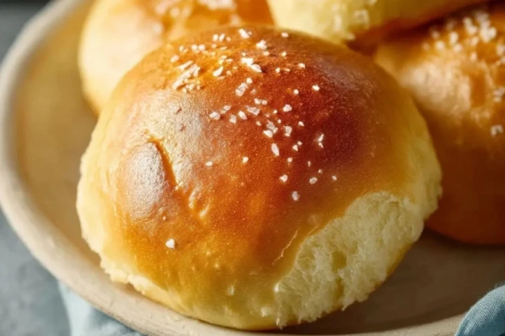 Schnelle Jumbo Brötchen