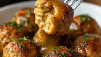 Thanksgiving-Stuffing-Bällchen