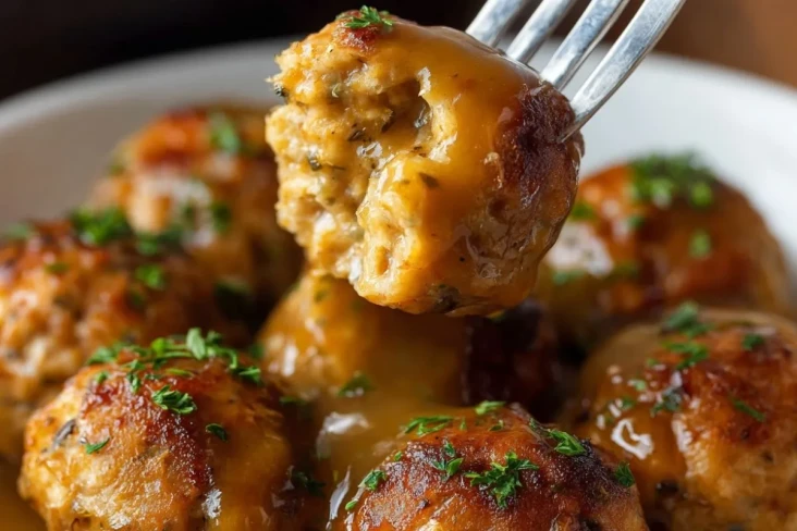 Thanksgiving-Stuffing-Bällchen