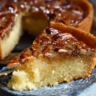 Traditioneller Südstaaten-Pekannusskuchen