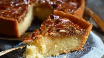 Traditioneller Südstaaten-Pekannusskuchen