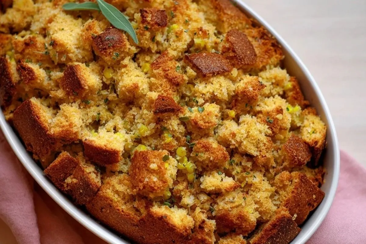 Würzige Maisbrot-Füllung