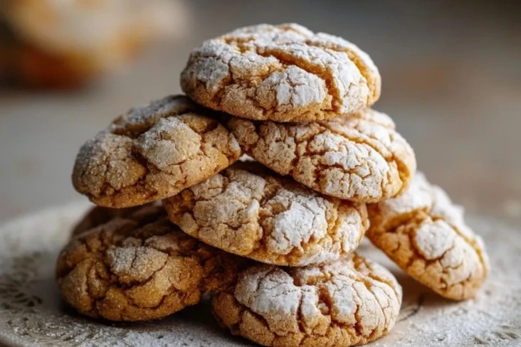 Braune Butter Zimt-Krümelplätzchen