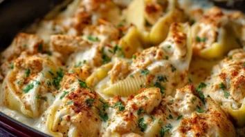 Cremige Cajun-Hühnchen-Füllungen