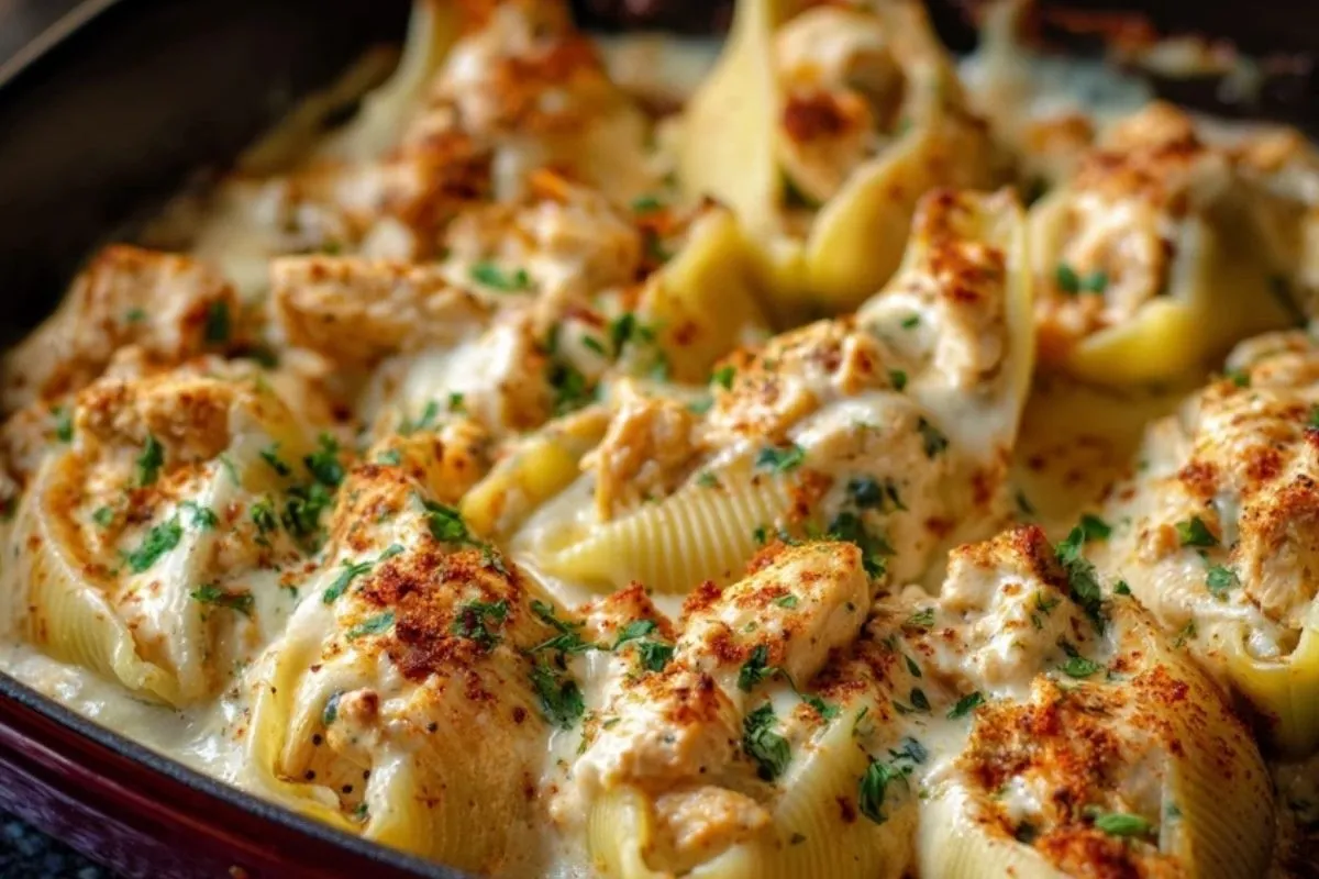 Cremige Cajun-Hühnchen-Füllungen