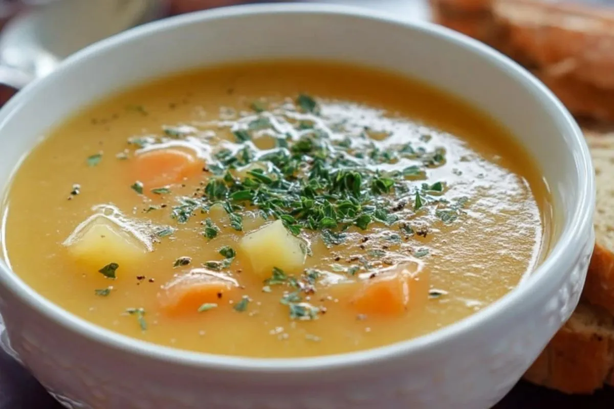 Cremige Kartoffel-Möhren-Suppe