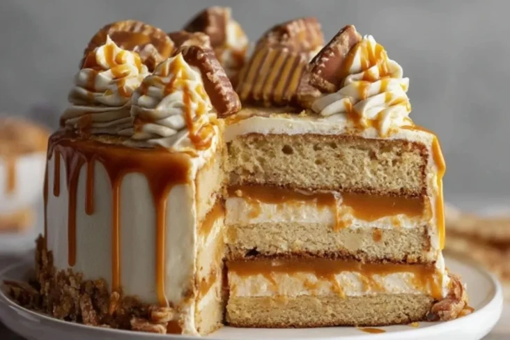 Dekadenter Karamelkuchen