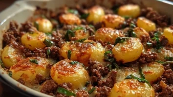Einfache Hackfleisch-Kartoffeln