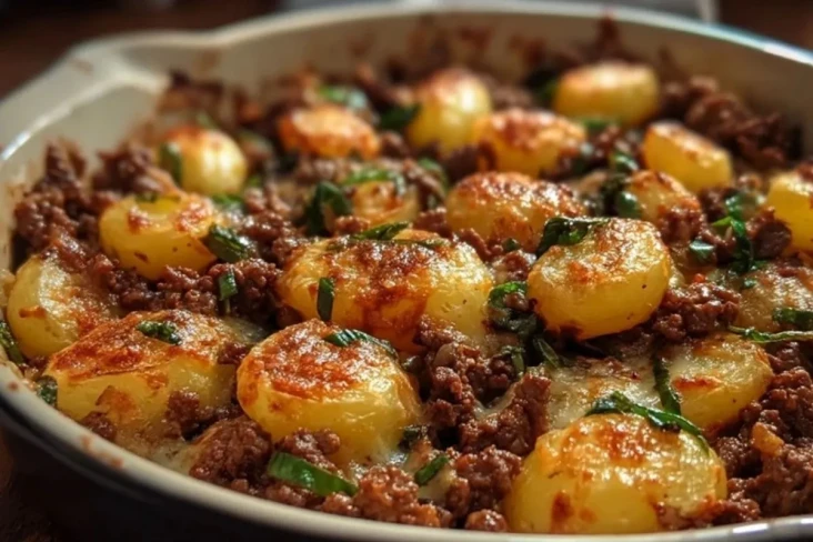 Einfache Hackfleisch-Kartoffeln