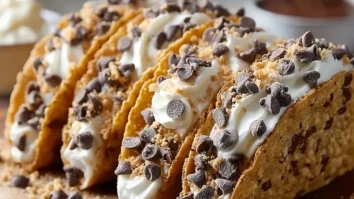 Käsekuchen Cookie Dough Tacos