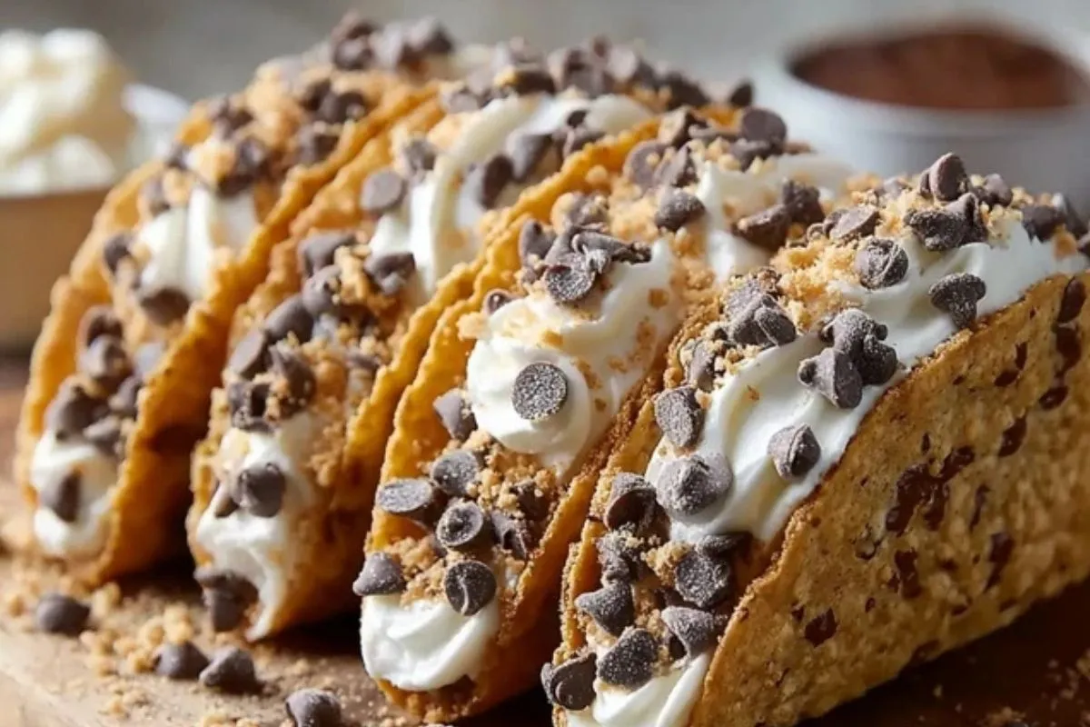 Käsekuchen Cookie Dough Tacos