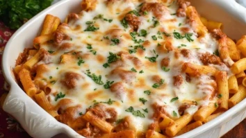 Käseüberbackene Ziti