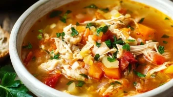 Sizilianische Hühnersuppe