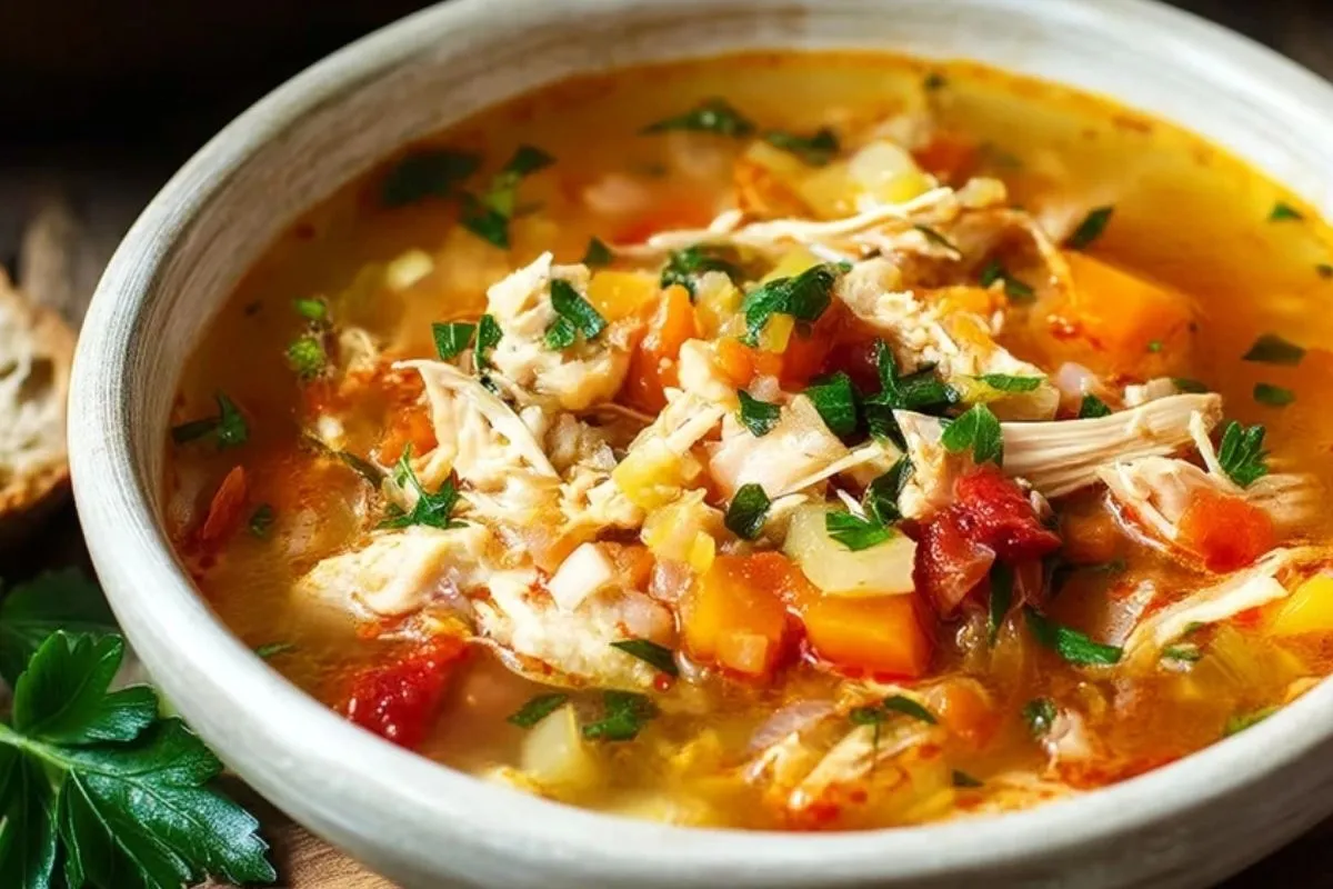 Sizilianische Hühnersuppe