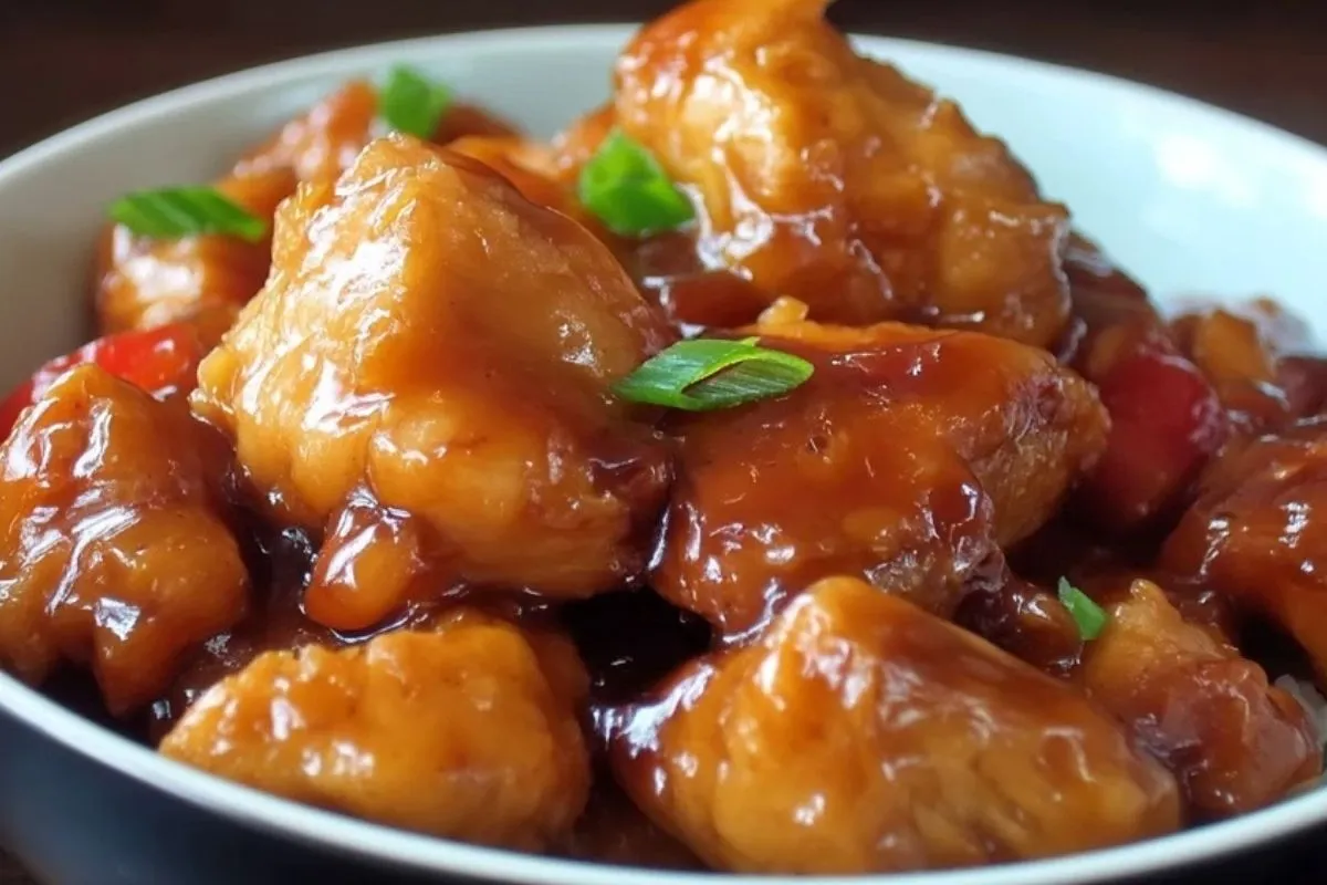 Süßes Hawaiianisches Hähnchen aus dem Slow Cooker