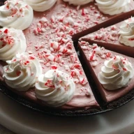 Weihnachtliche Pfefferminz-Torte