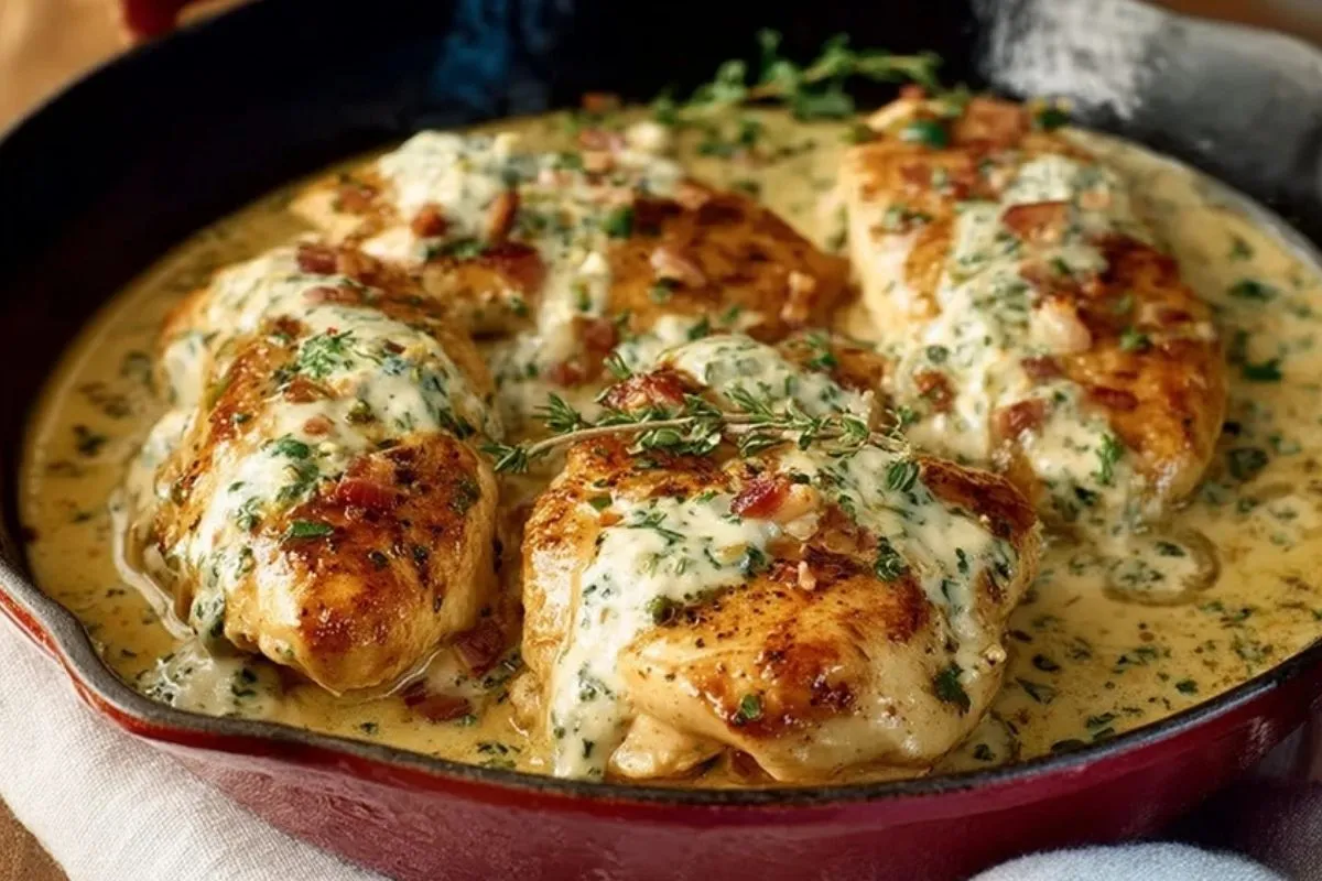 Boursin Käse Hähnchen