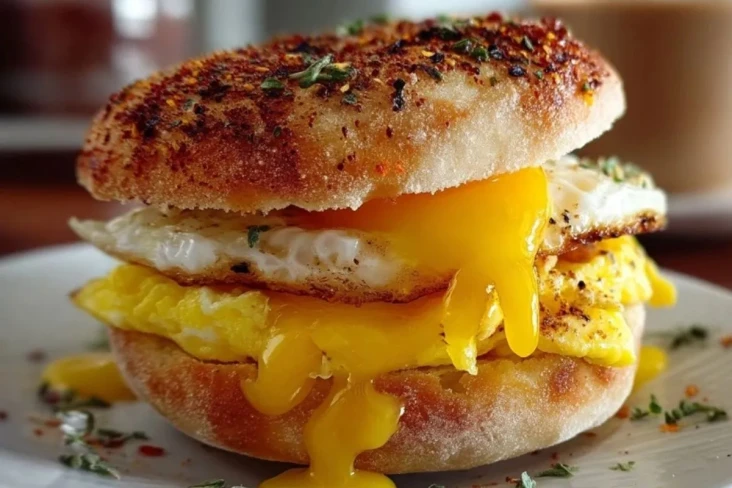 Eier Sandwich Muffin