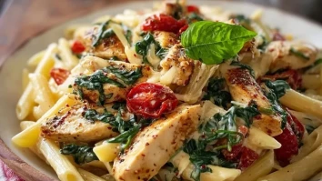 Einfache Heiratsfähige Hähnchen-Pasta