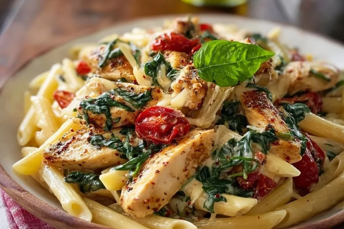 Einfache Heiratsfähige Hähnchen-Pasta