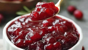 Einfache Klassische Preiselbeersauce