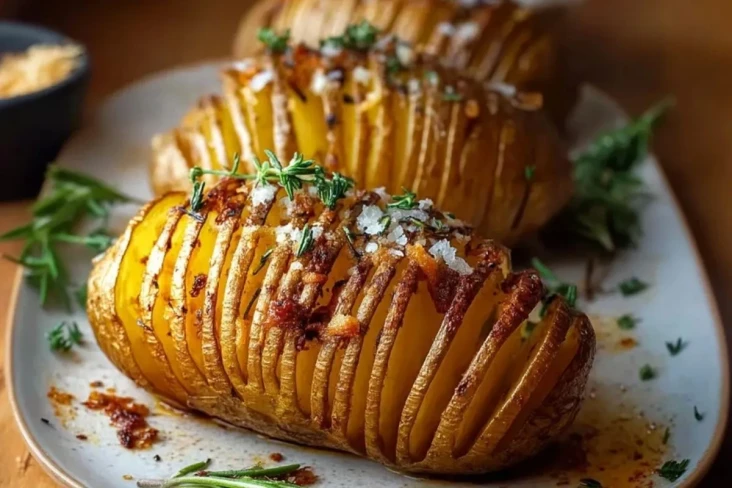Hasselback Kartoffeln