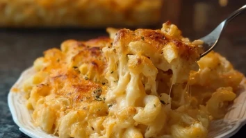 Hausgemachtes Überbackenes Mac And Cheese