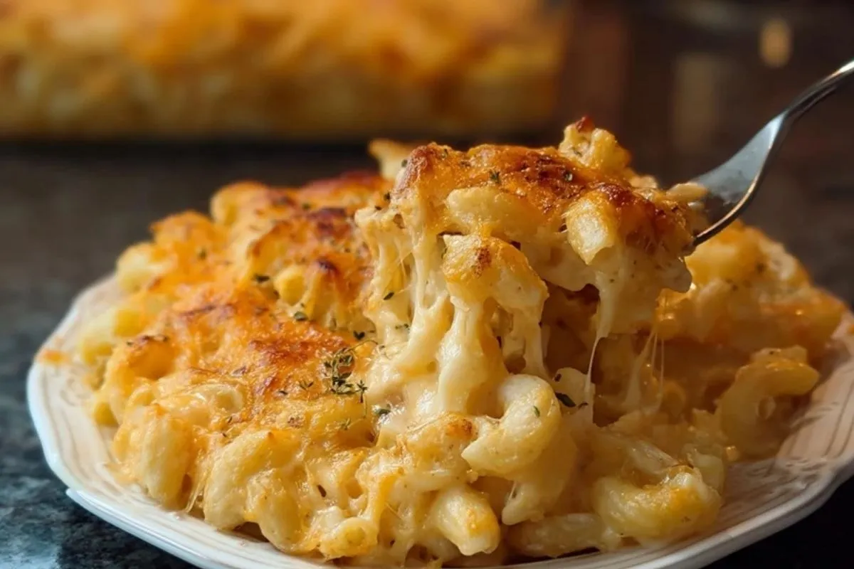 Hausgemachtes Überbackenes Mac And Cheese
