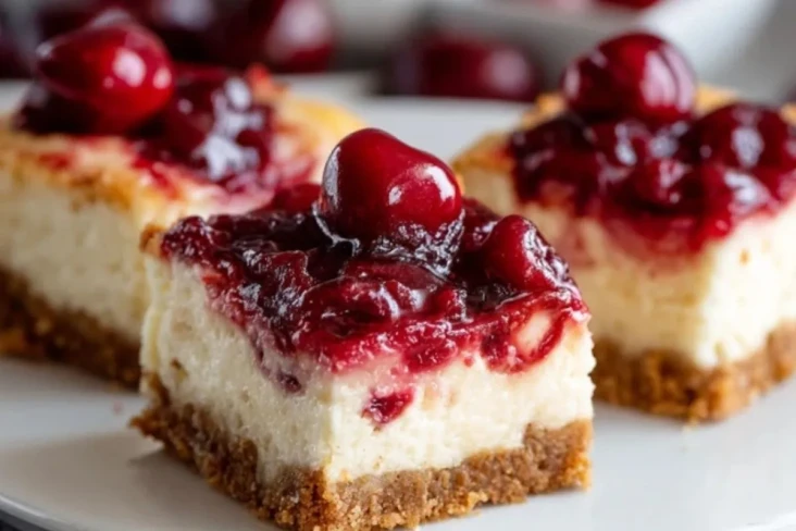 Kirschenkäsekuchen Riegel