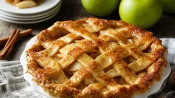 Klassischer Amerikanischer Apfelkuchen