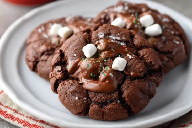 Schokoladenkekse mit Kakao und Zartem Topping