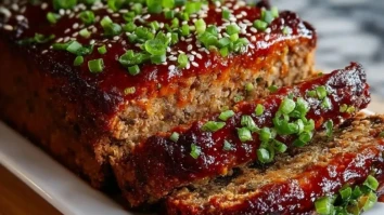 Süßer Und Würziger Koreanischer BBQ-Fleischlaib