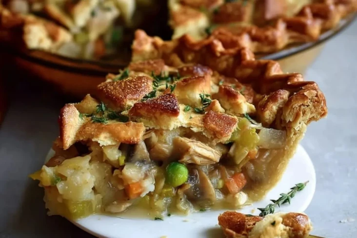 Veganer Erntedank-Pie