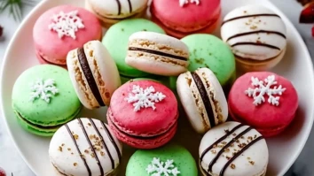 Weihnachtsmakronen